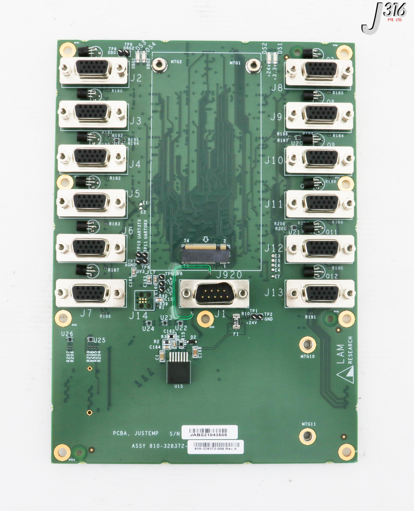 32056 LAM RESEARCH PCB ASSY, JUSTEMP 810-328372-006 | eBay Australia